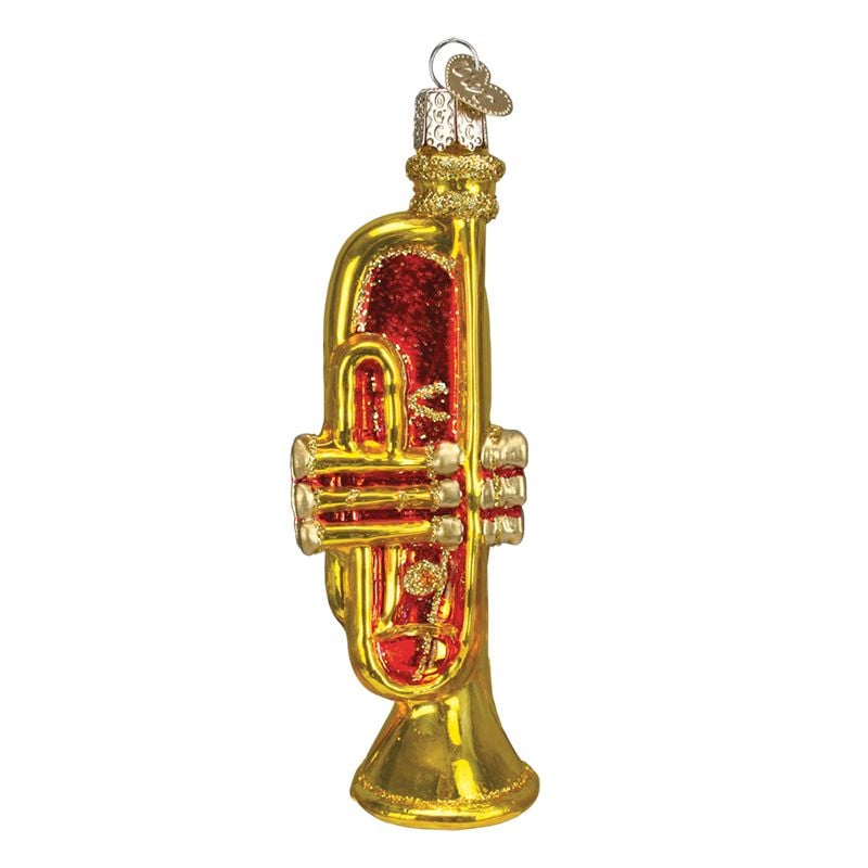 Red Trumpet Ornament
