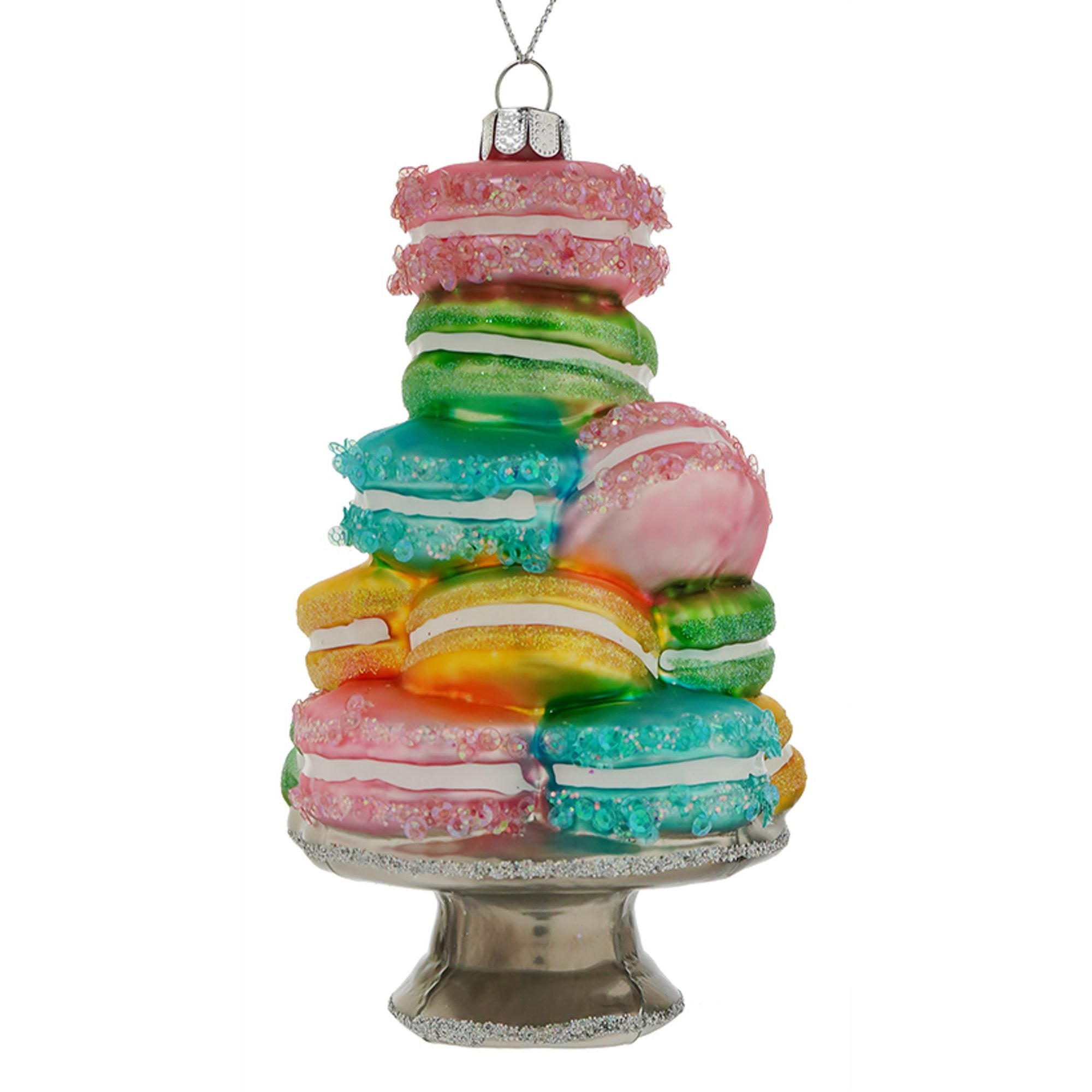 Stacked Macaroons Ornament