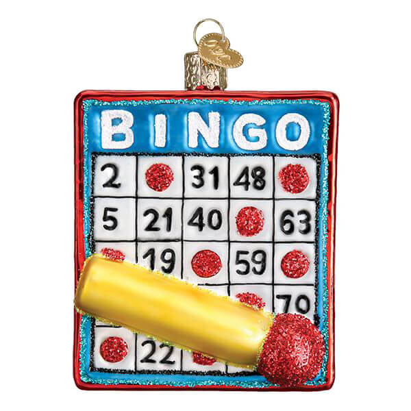 Bingo Ornament