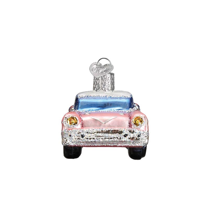 Classic Pink Car Ornament