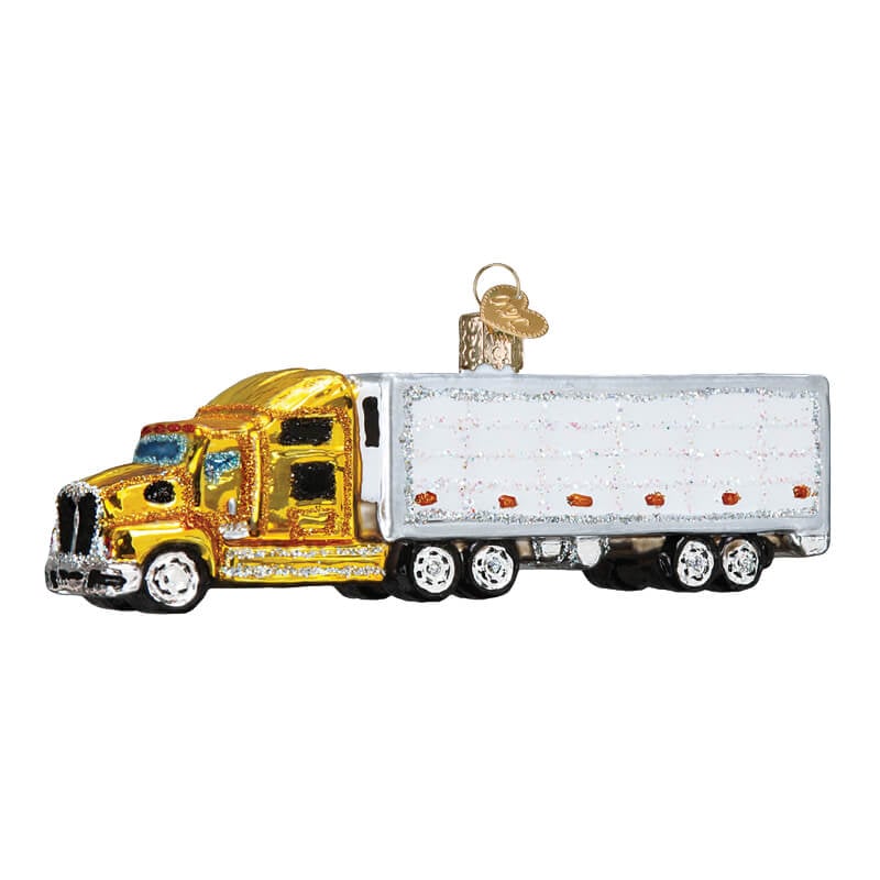 Semi Truck Ornament