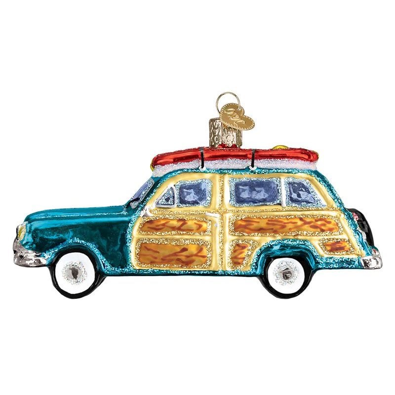 Surf's Up Wagon Ornament