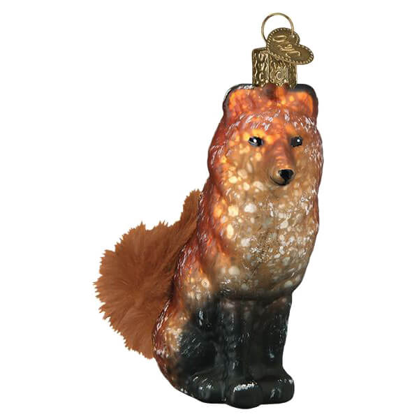 Vintage Fox Ornament