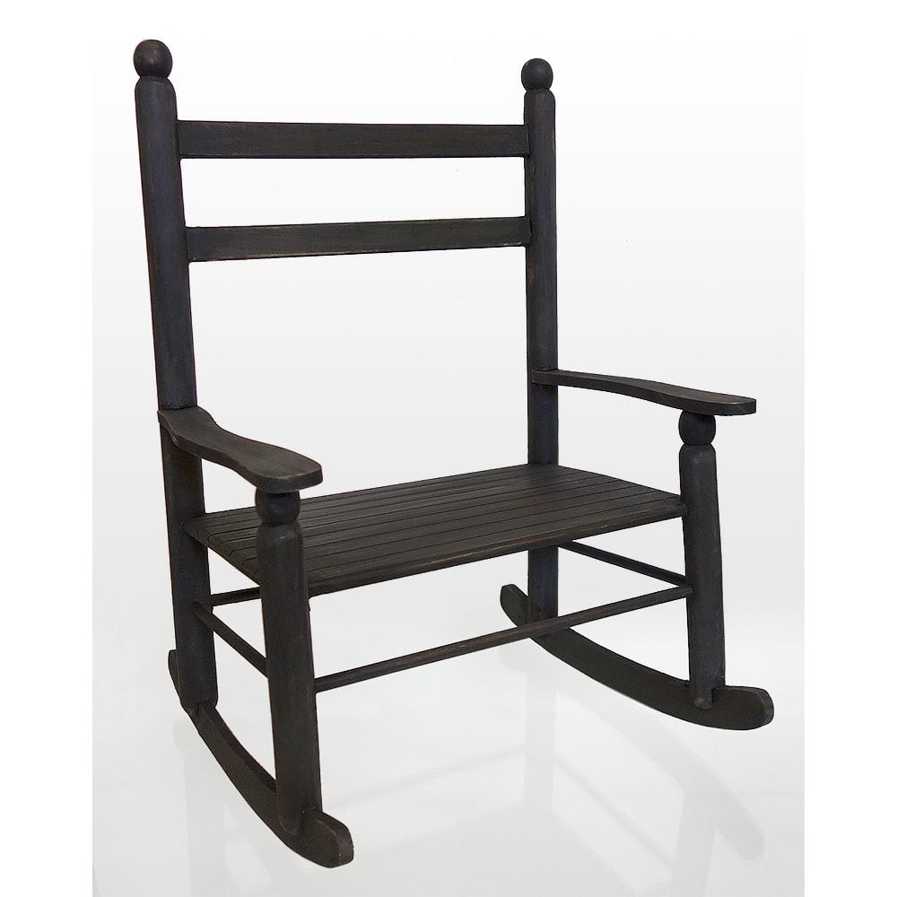 Black Rocking Doll Chair