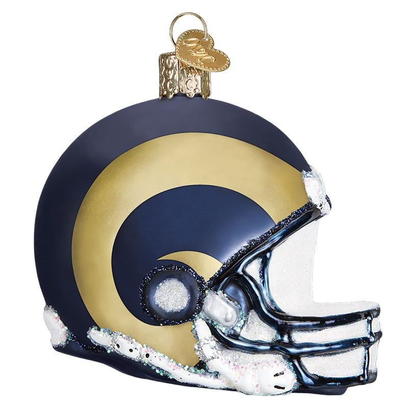 Los Angeles Rams Football Helmet Ornament