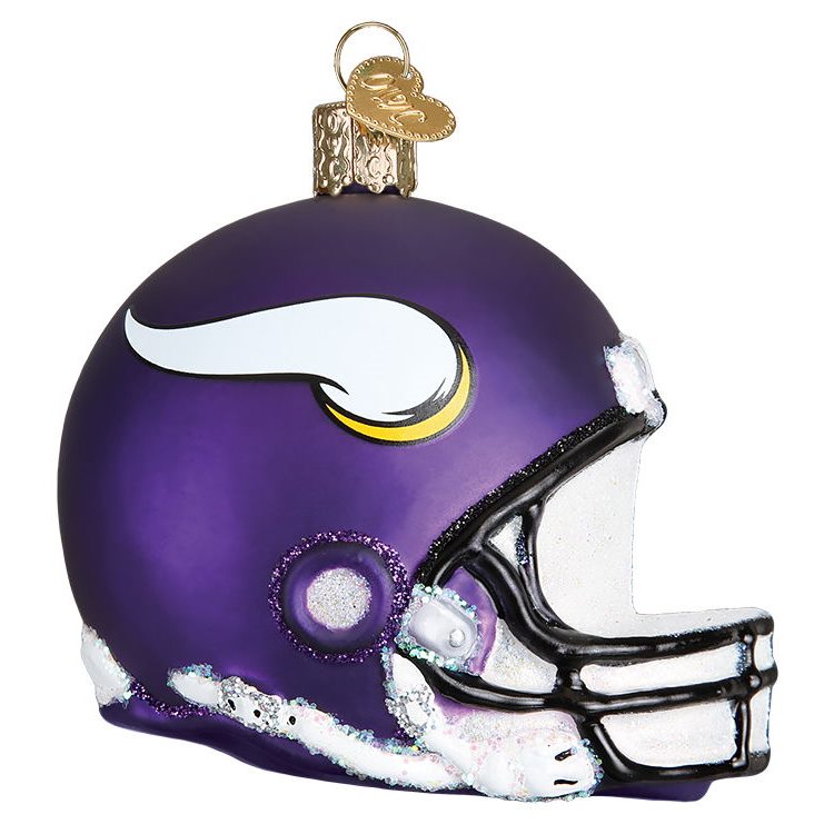 Minnesota Vikings Football Helmet Ornament