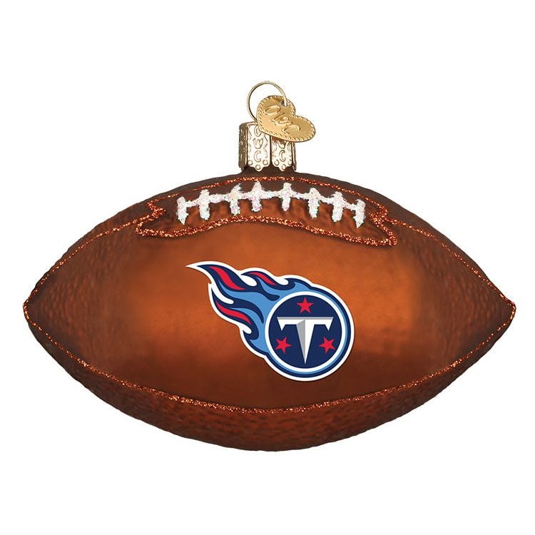 Tennessee Titans Football Ornament