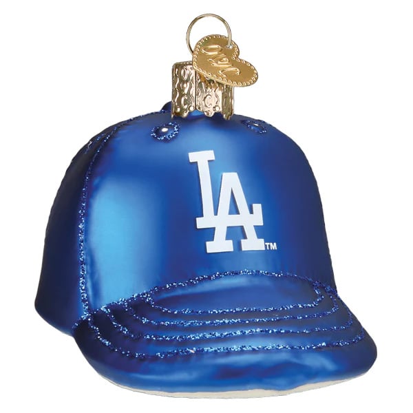 Dodgers Baseball Cap Ornament