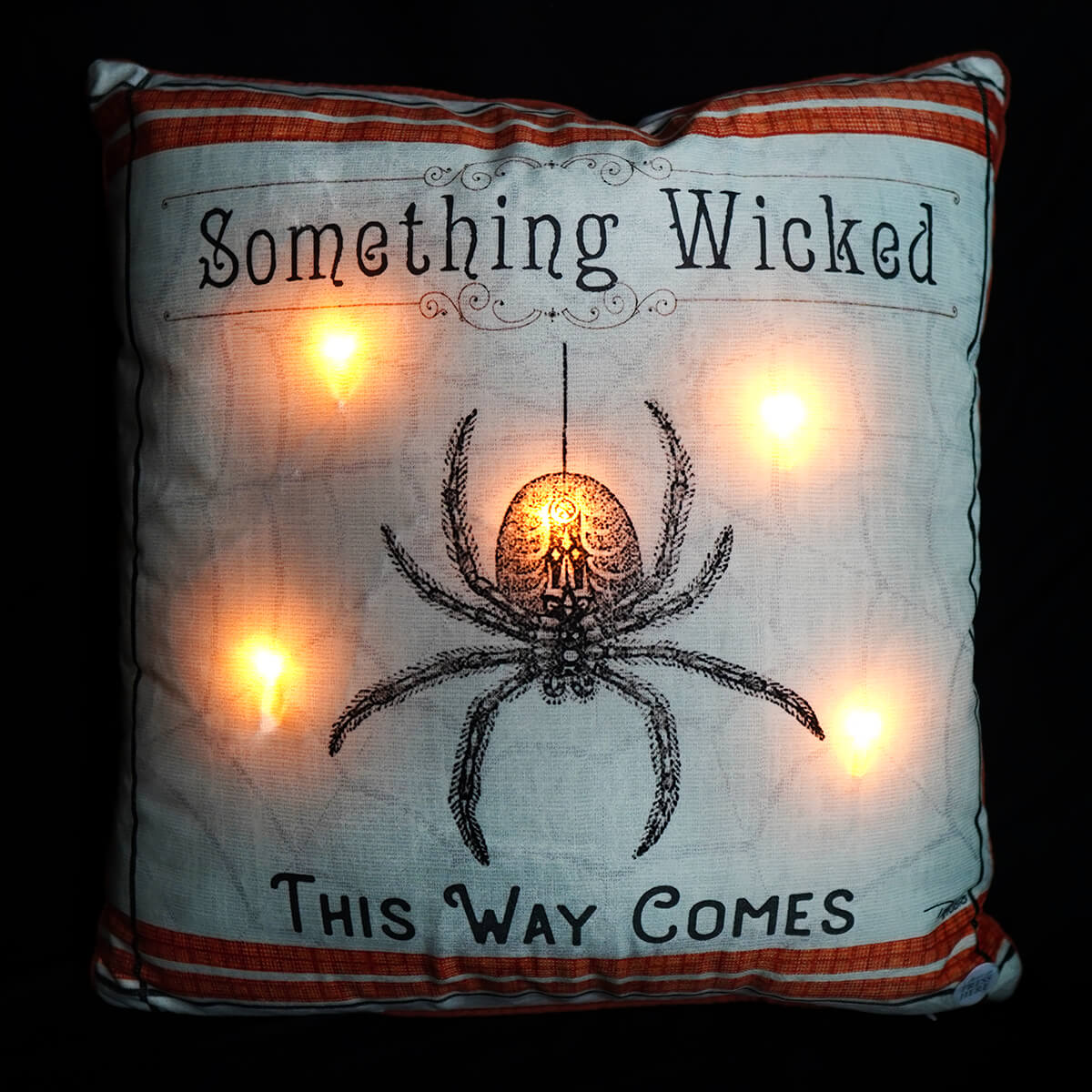 Wicked Spider LED Pillow