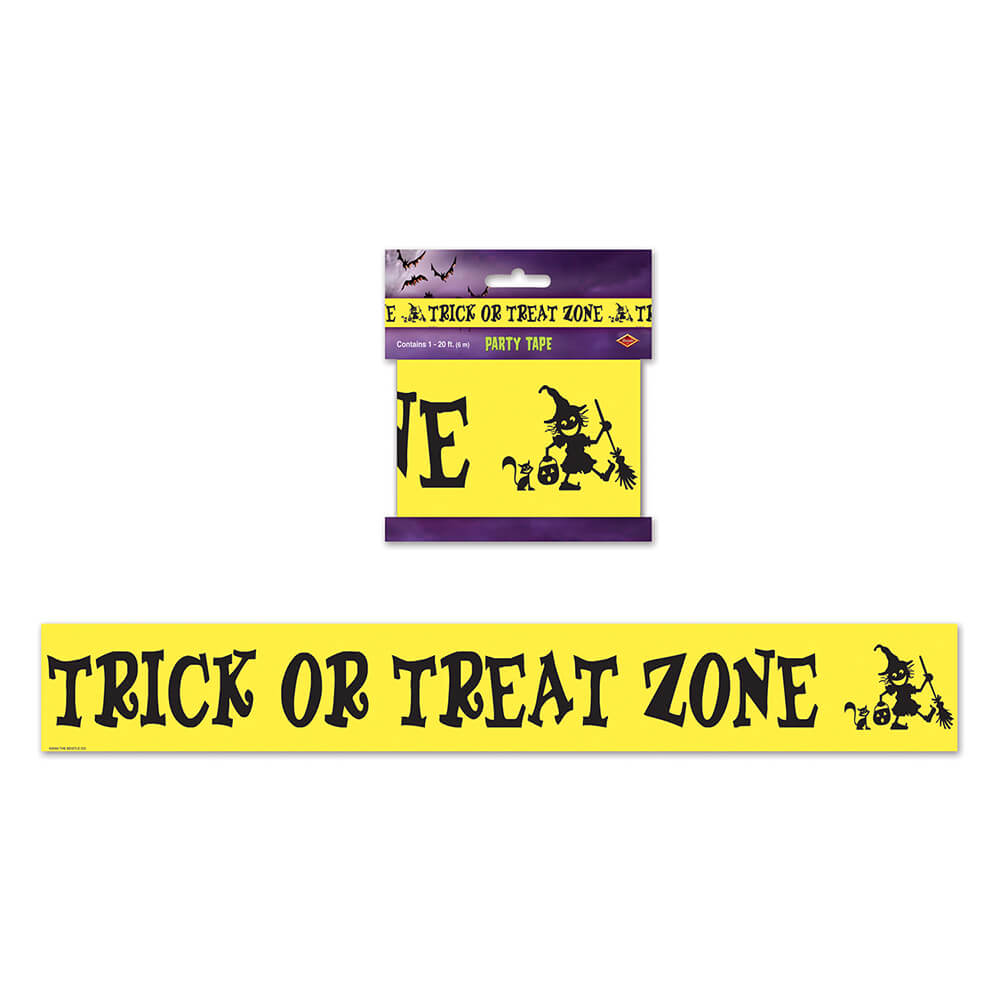 Trick or Treat Zone Party Tape Set/2