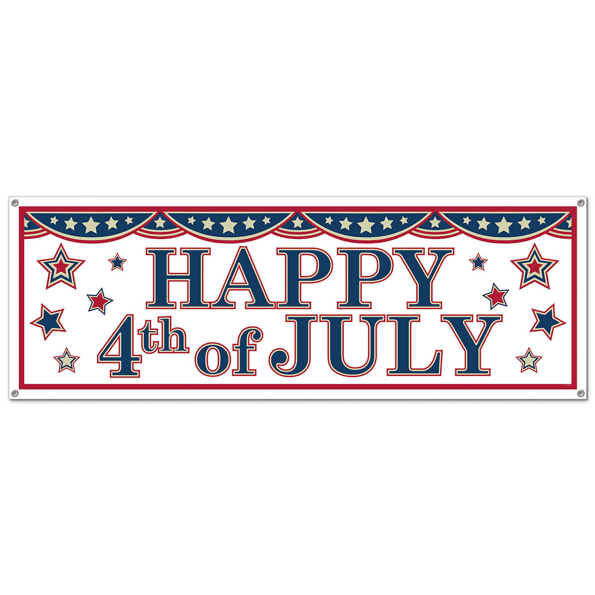 4th of July Sign Banner