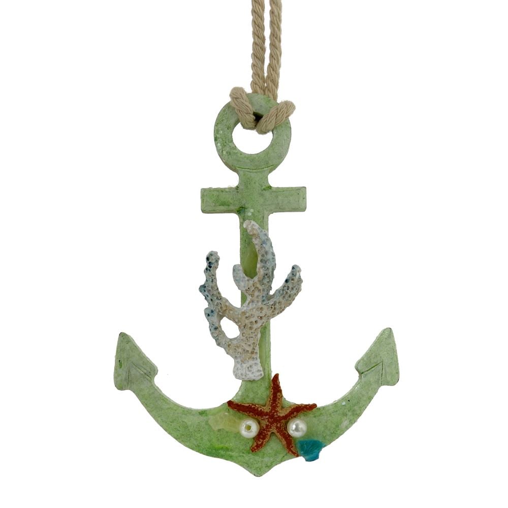 Anchor with Coral Ornament