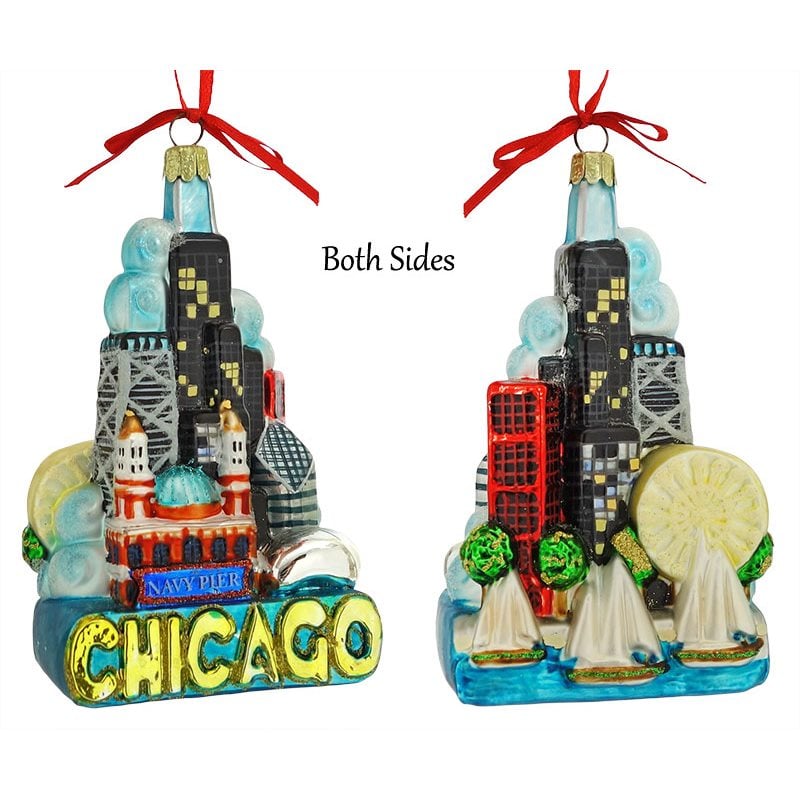 Chicago Cityscape Ornament