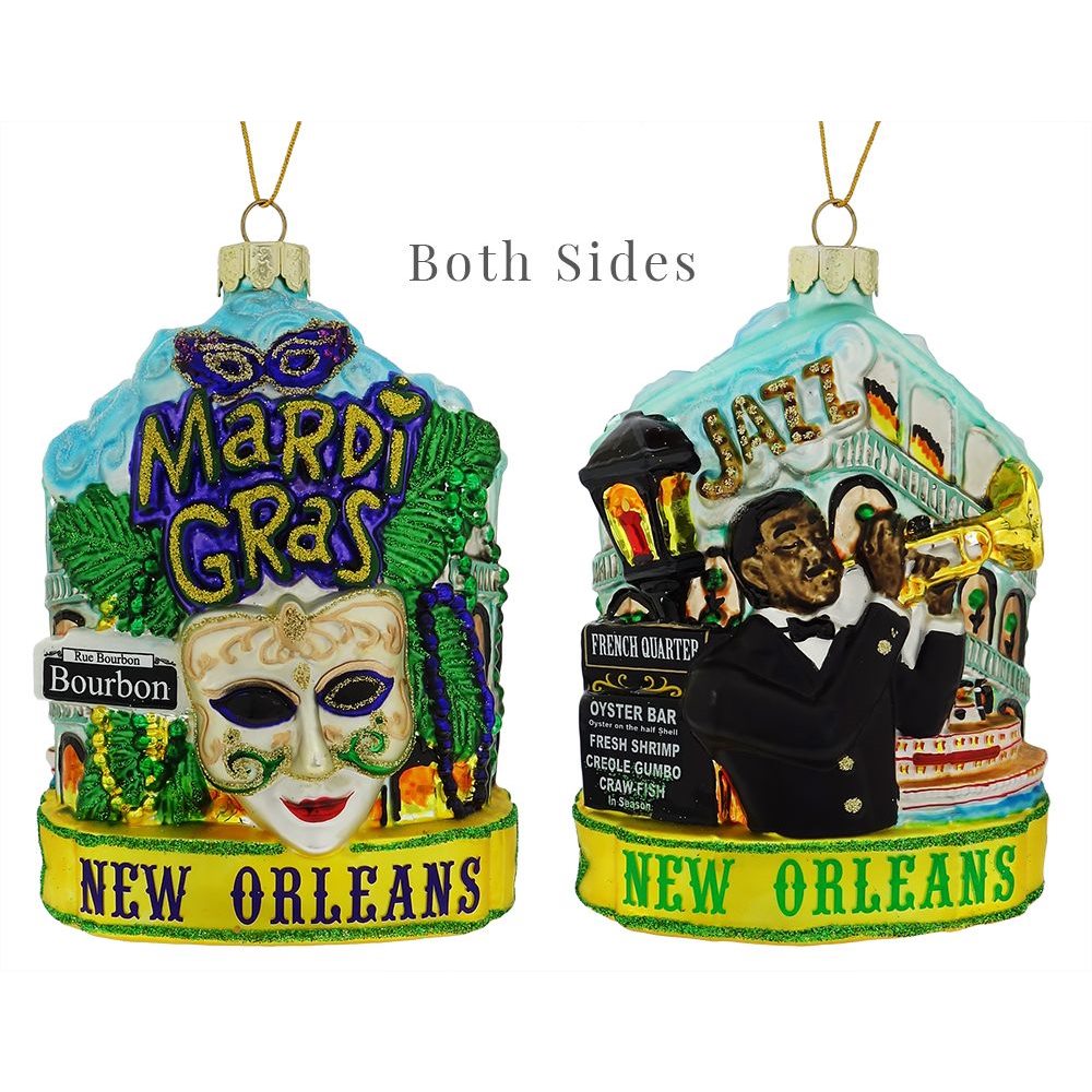 New Orleans Cityscape Ornament