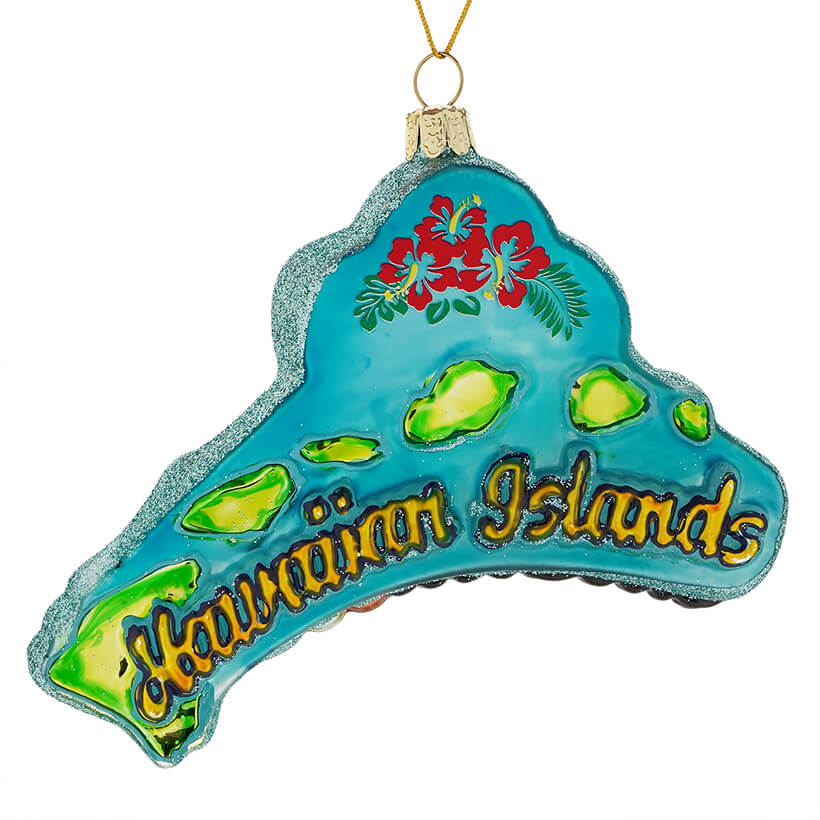 Hawaii Cityscape Ornament