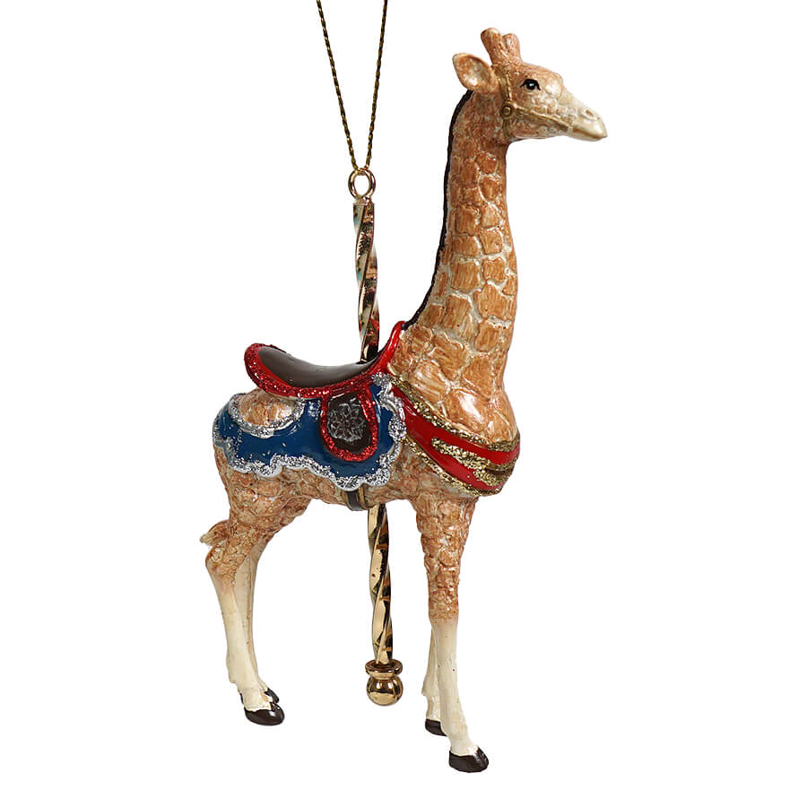 Giraffe Carousel Ornament