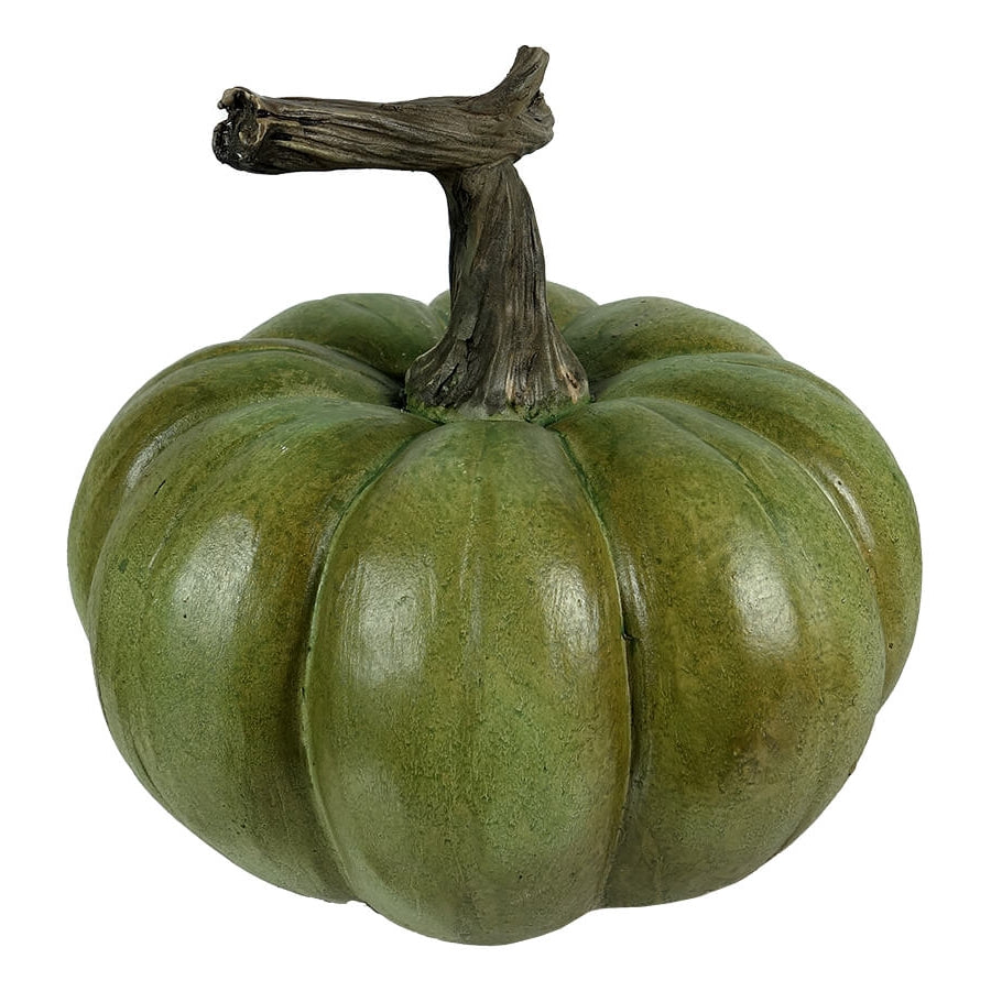 Green Heirloom Pumpkin with Stem