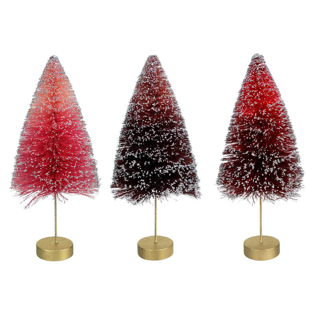 Pink Ombre Trees Set/3