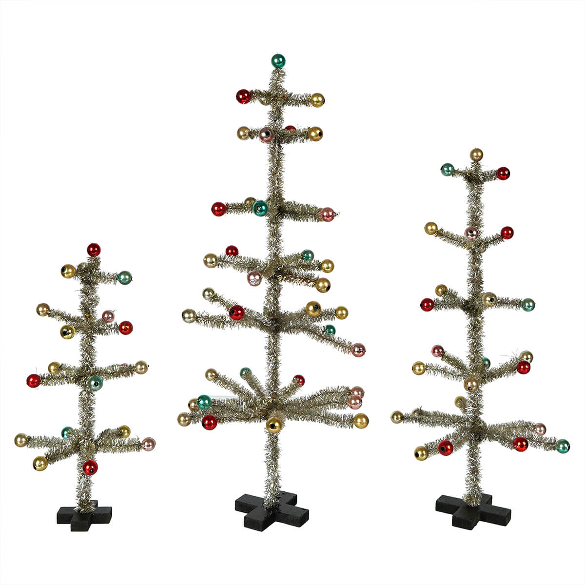 Vintage Reproduction Tinsel Trees