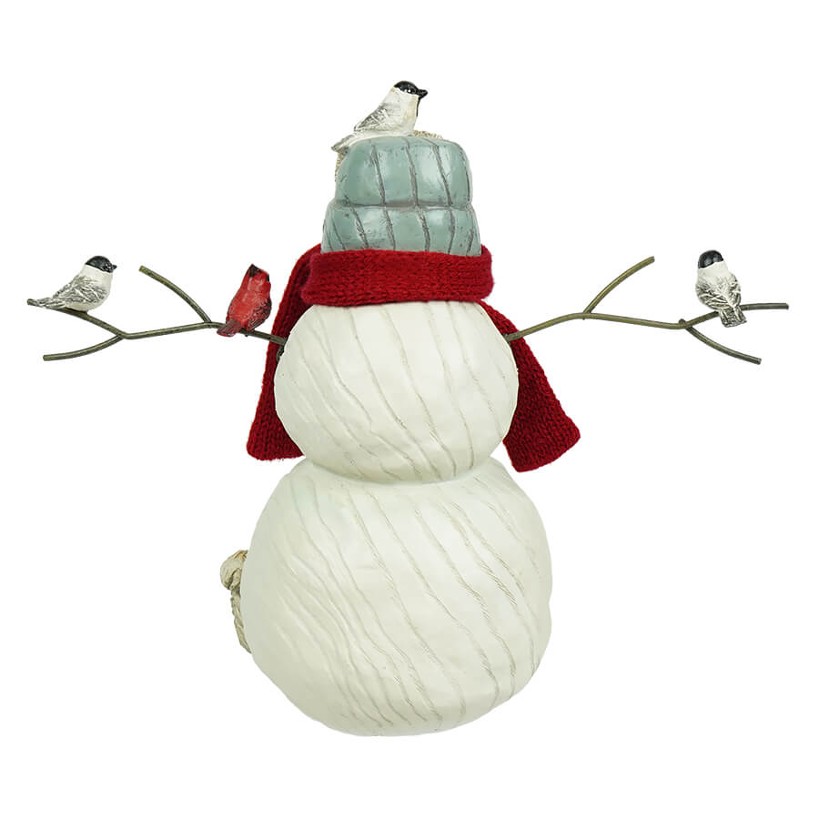 Snowman With Critters Figure