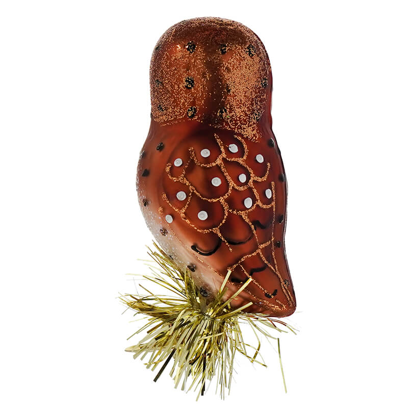 Brown Owl Clip-On Ornament