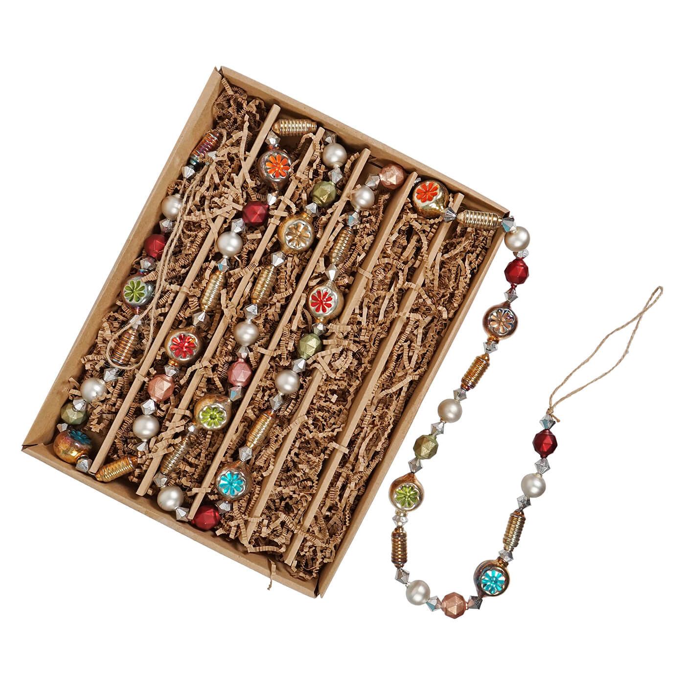 Boxed Glass Bead Garland