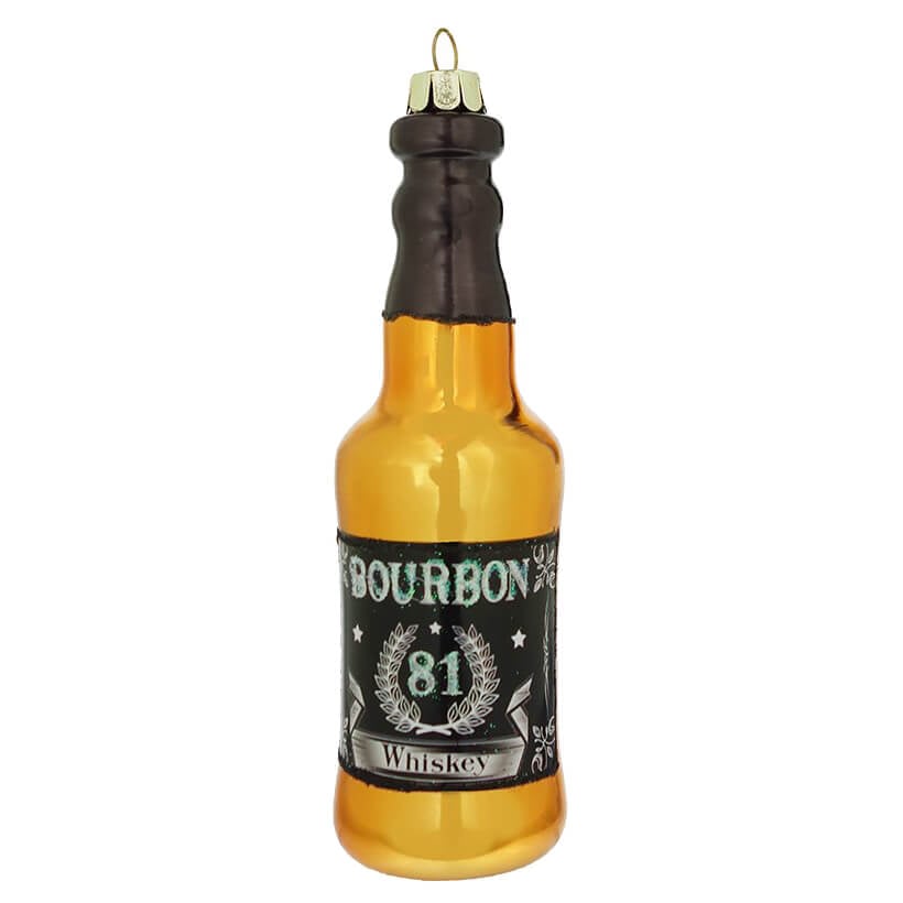 Bourbon Whiskey 81 Bottle Ornament