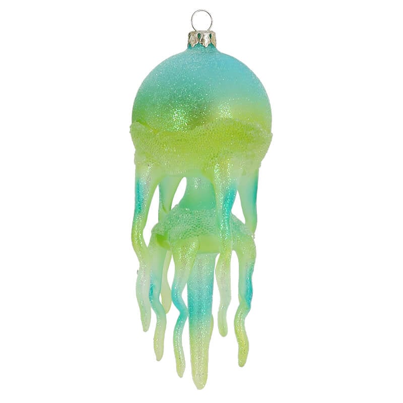 Fantastic Green/Blue Jellyfish Ornament