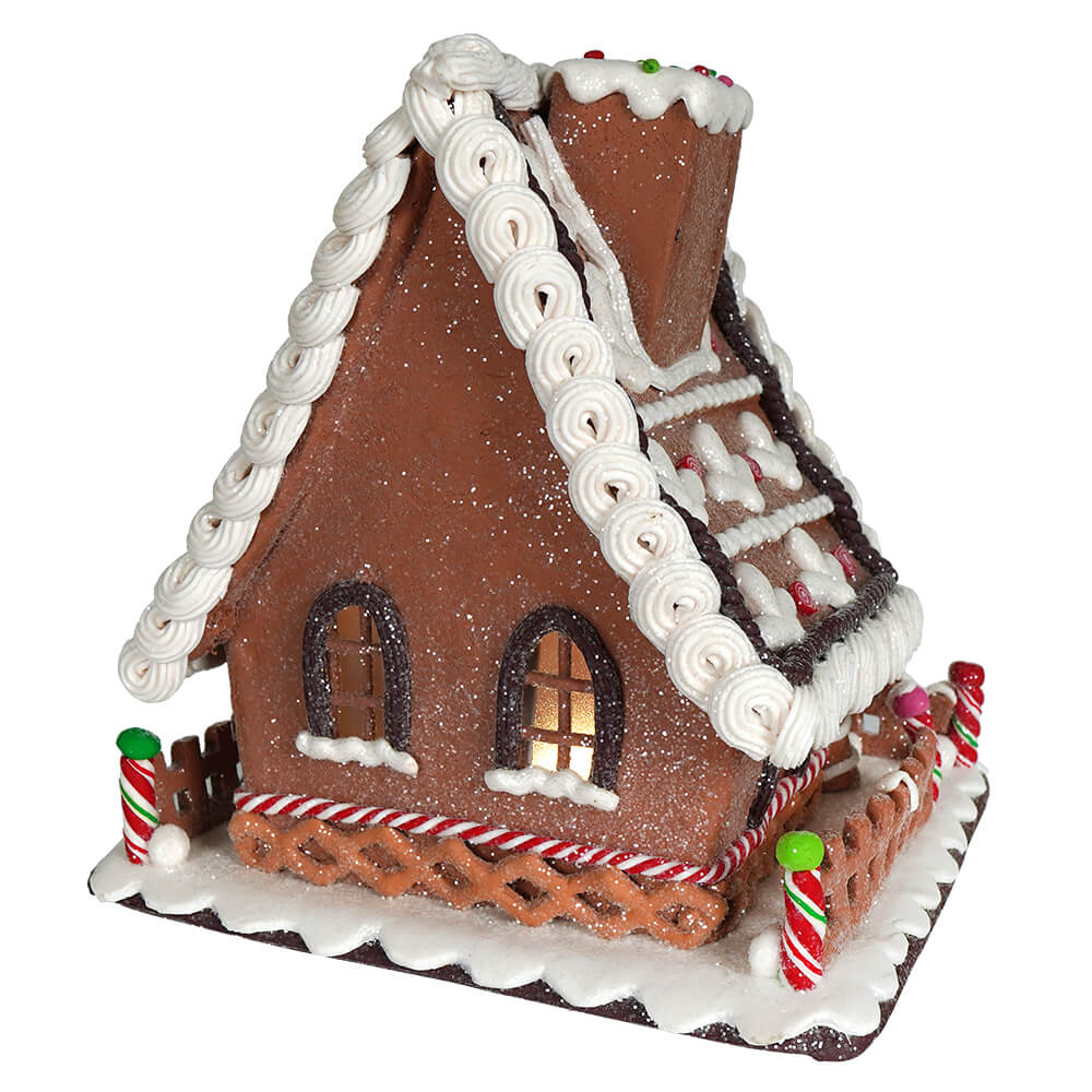 Gingerbread LED Candy House