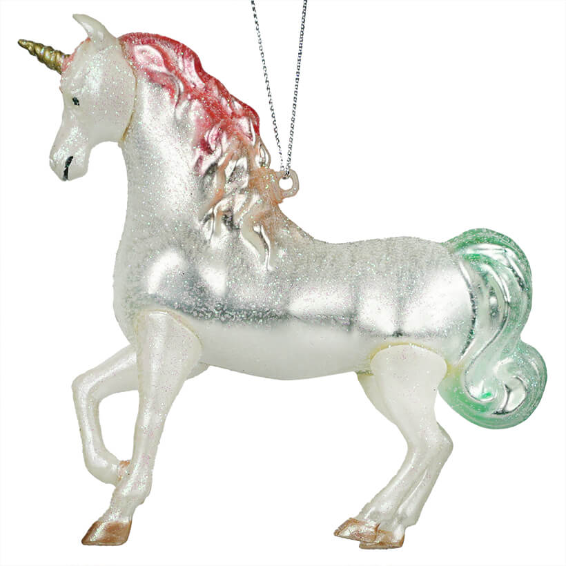 Regal Unicorn Ornament