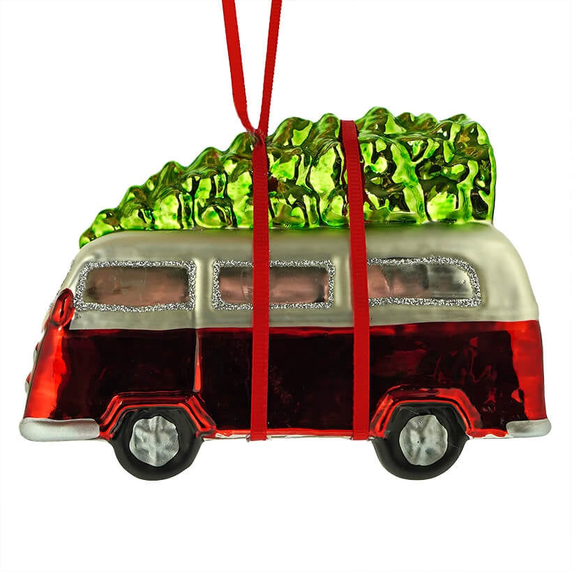 Gone to the Beach Van Ornament