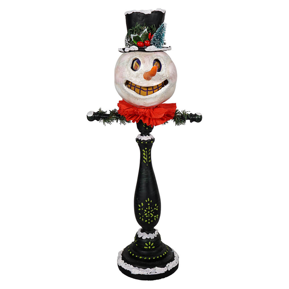 Snowman The Lamp Post