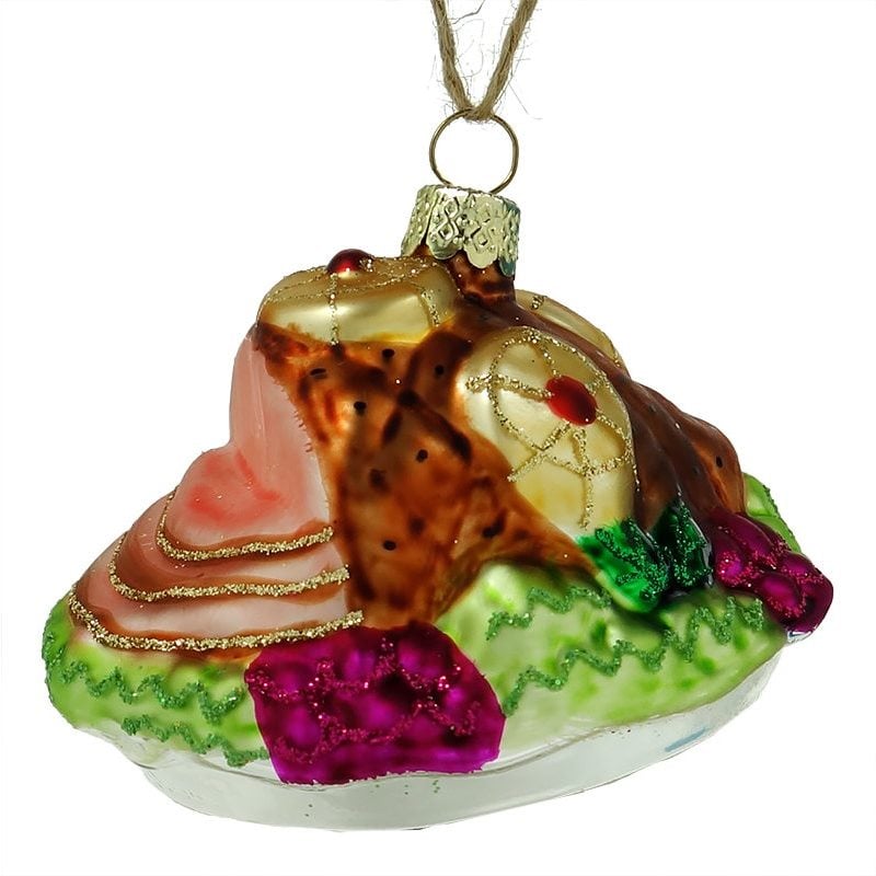 Homestyle Ham Dinner Ornament