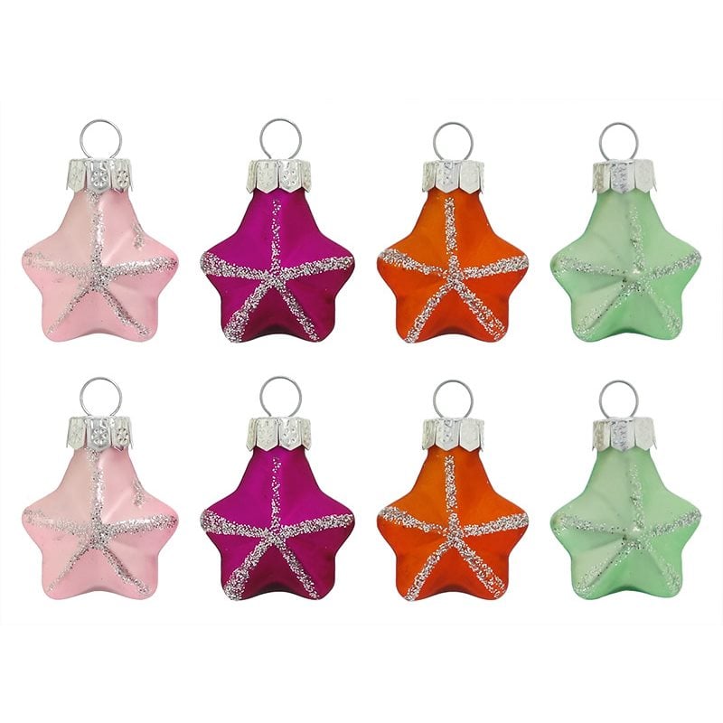 Mini Star Ornaments Box of 8