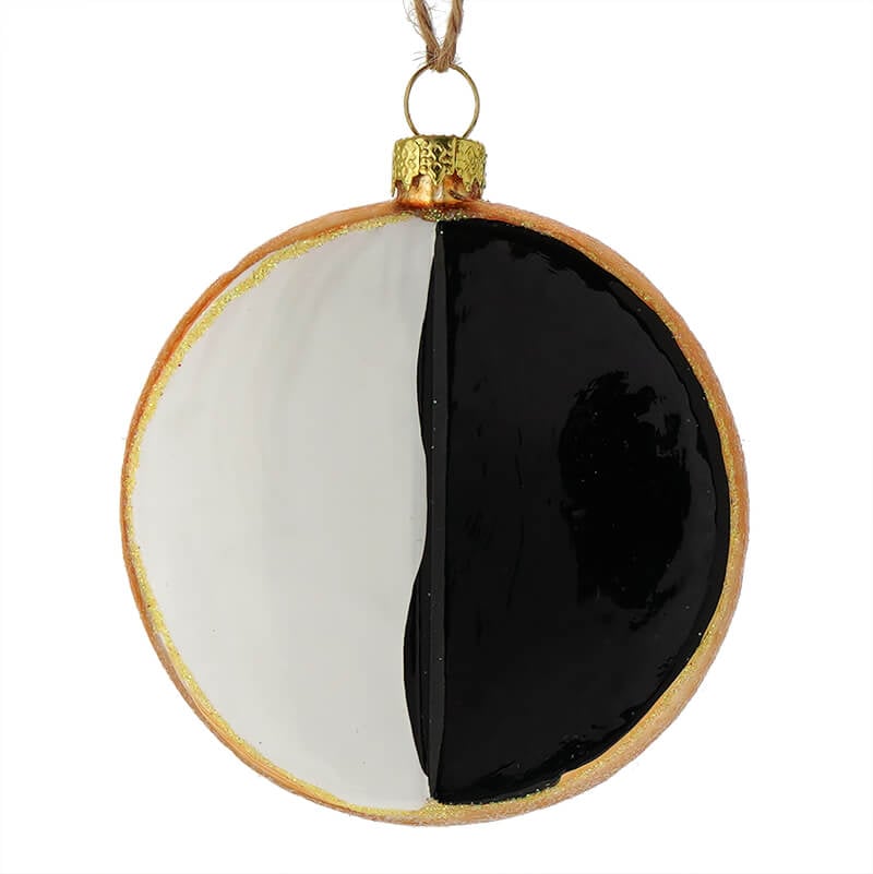 Black & White Cookie Ornament