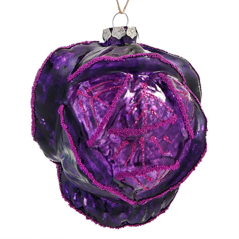 Purple Cabbage Ornament