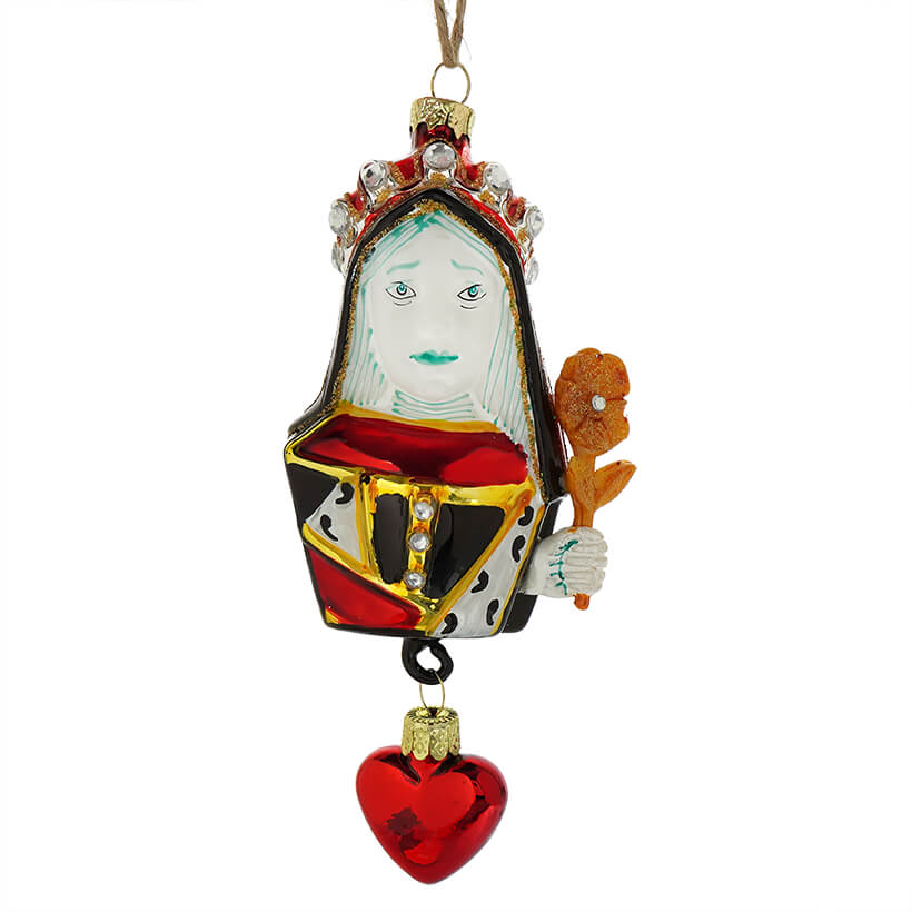 Queen of Hearts Ornament