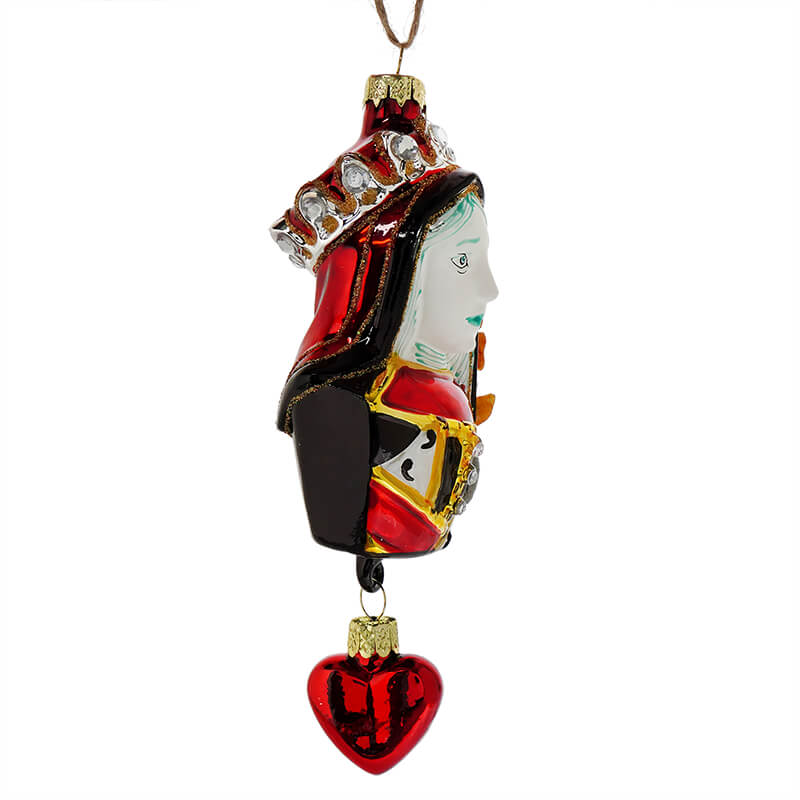 Queen of Hearts Ornament