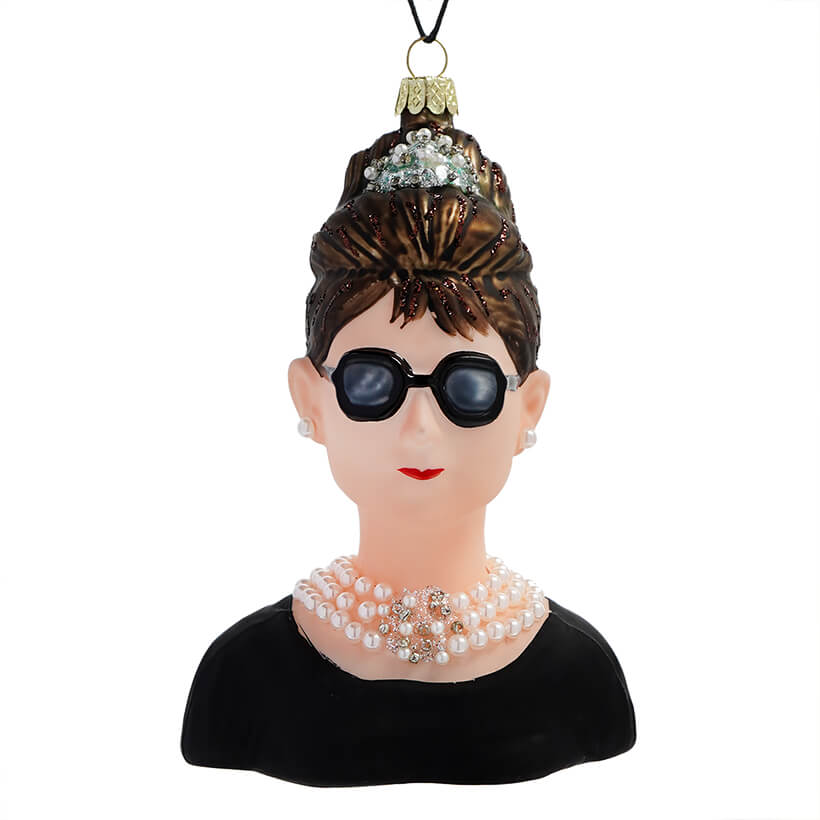 Audrey Hepburn Ornament