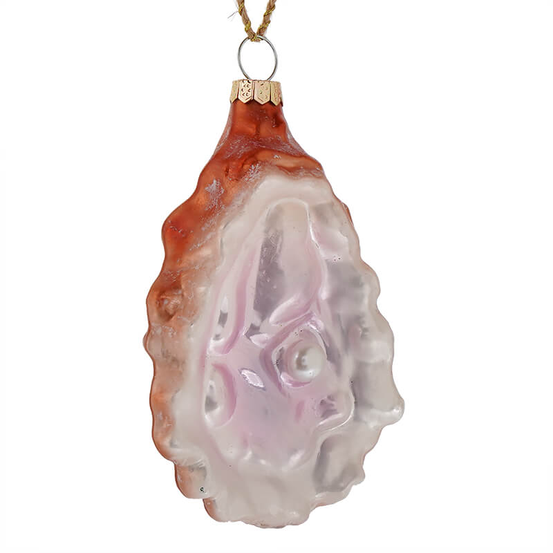 Pink Oyster Ornament
