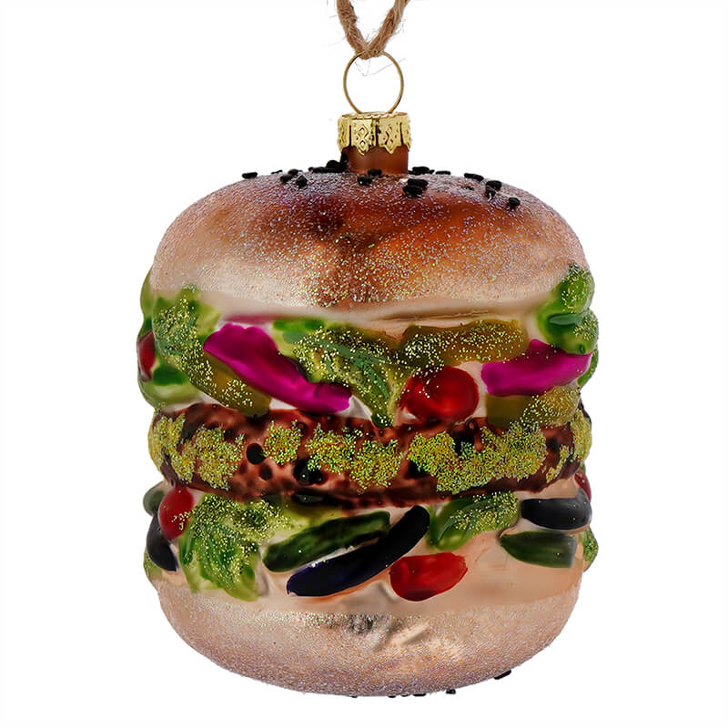 Veggie Burger Ornament