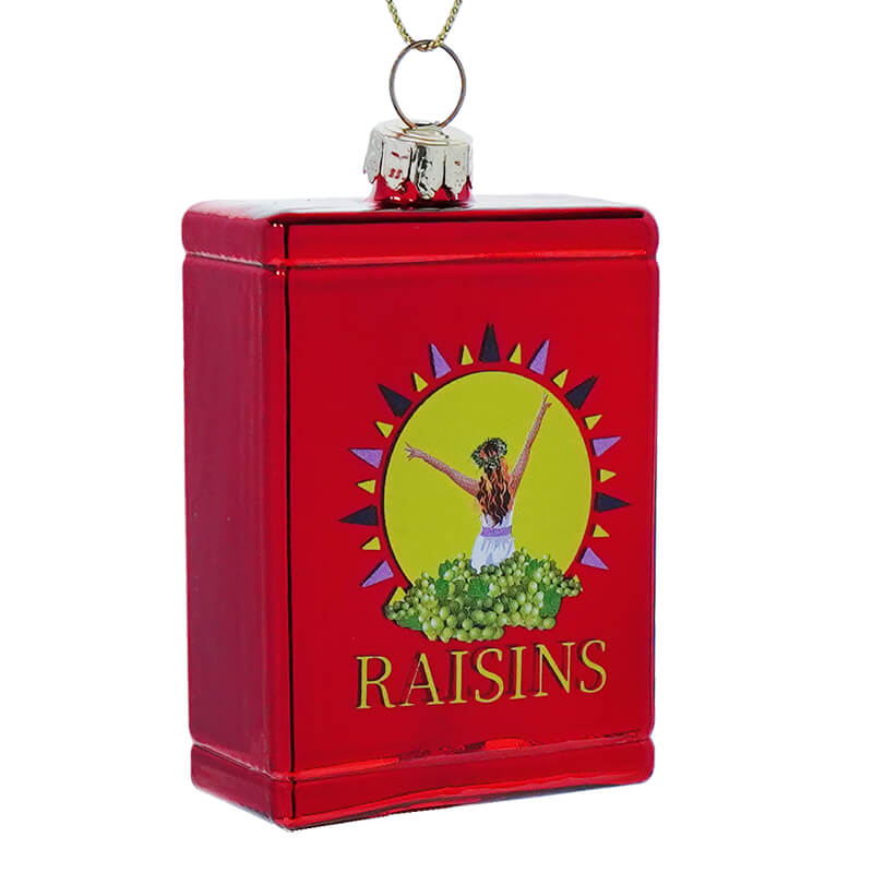 Box Of Raisins Ornament