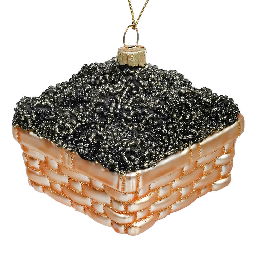 Blackberry Basket Ornament
