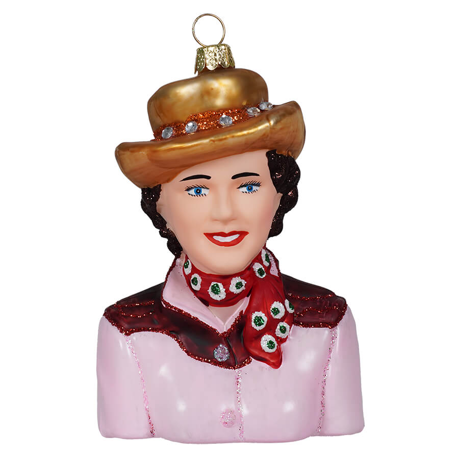 Vintage Cowgirl Ornament
