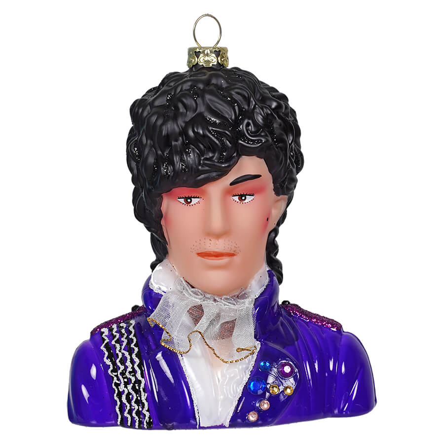 Purple Rain Prince Ornament