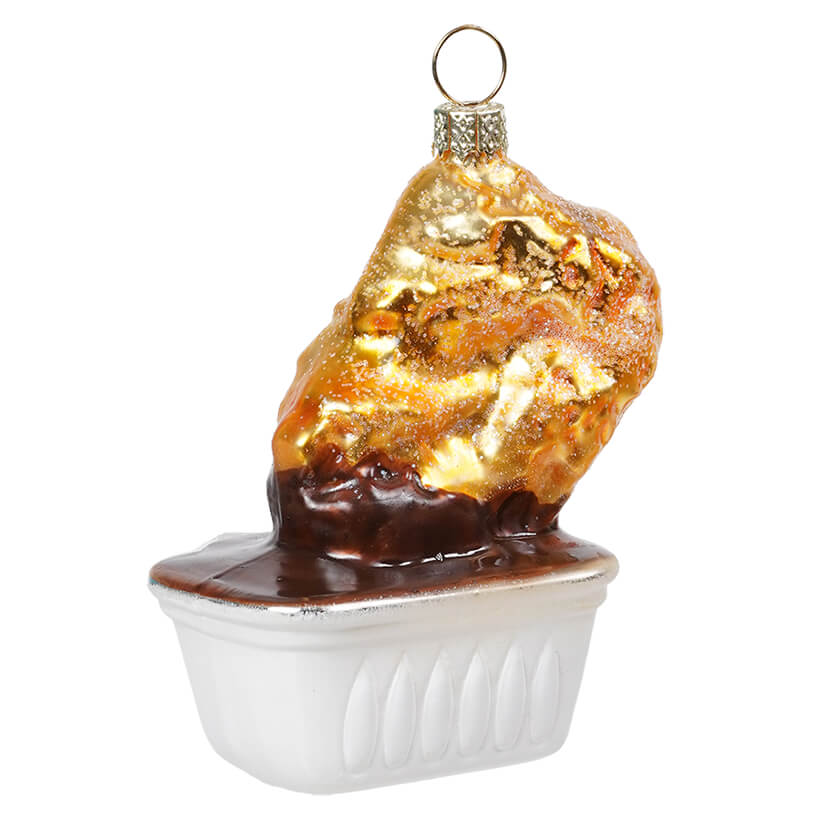 Chicken Nuggets With Dipping BBQ Sauce Ornament