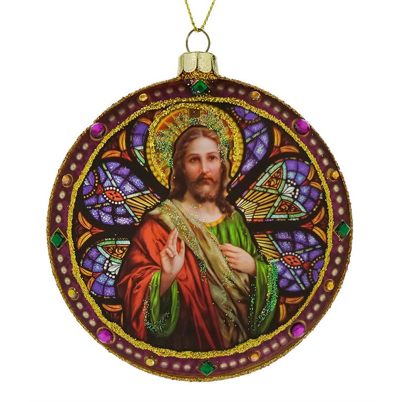 Jesus Christ Medallion Ornament
