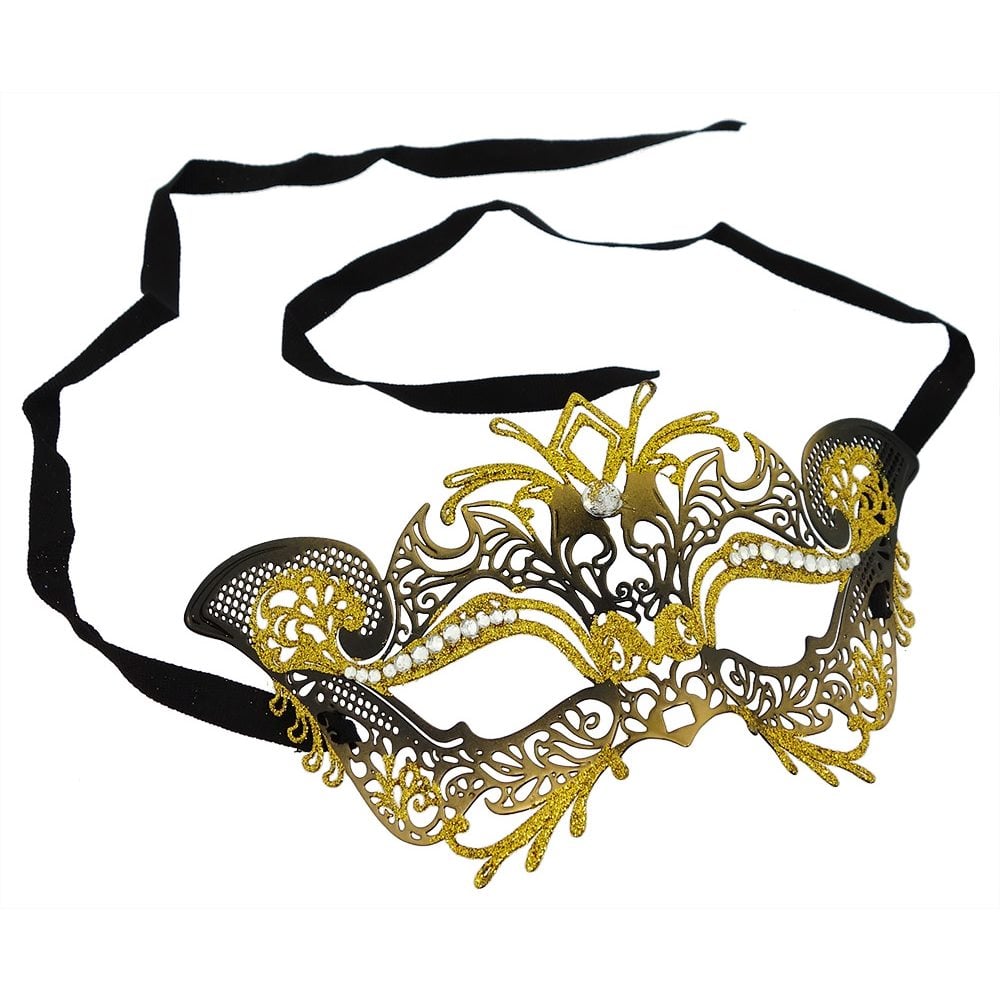 Etched & Gilded Enchantress Halloween Mask