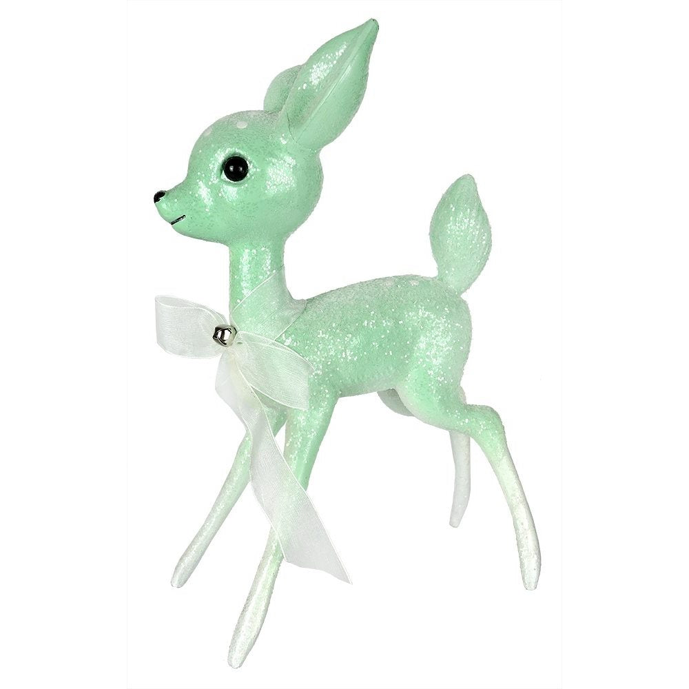 Retro Pastel Turquoise Deer