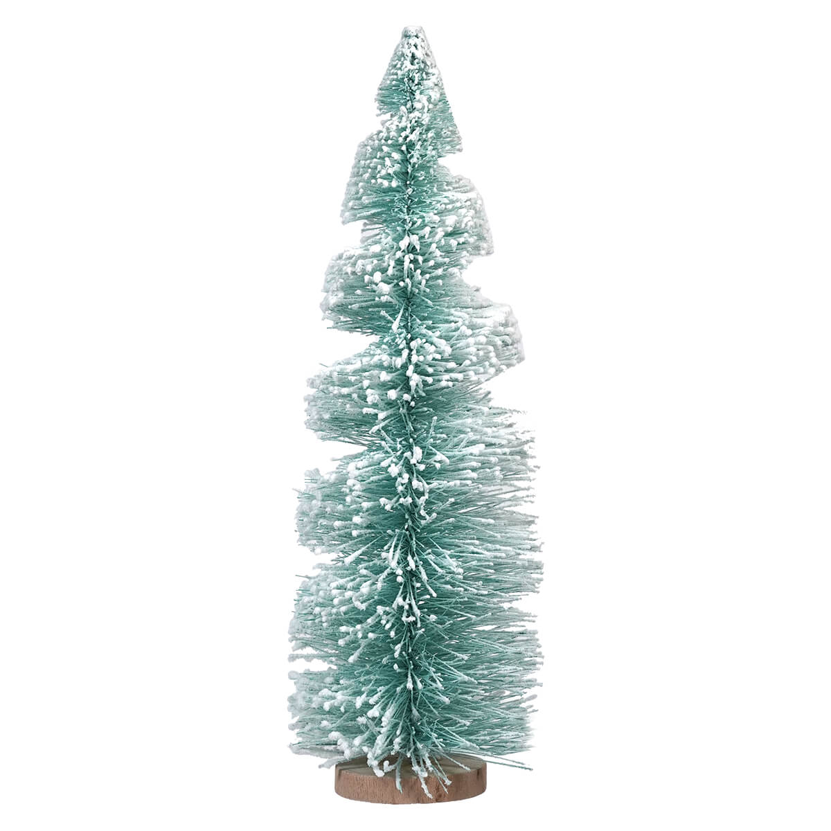 Frosted Blue Spiral Sisal Tree